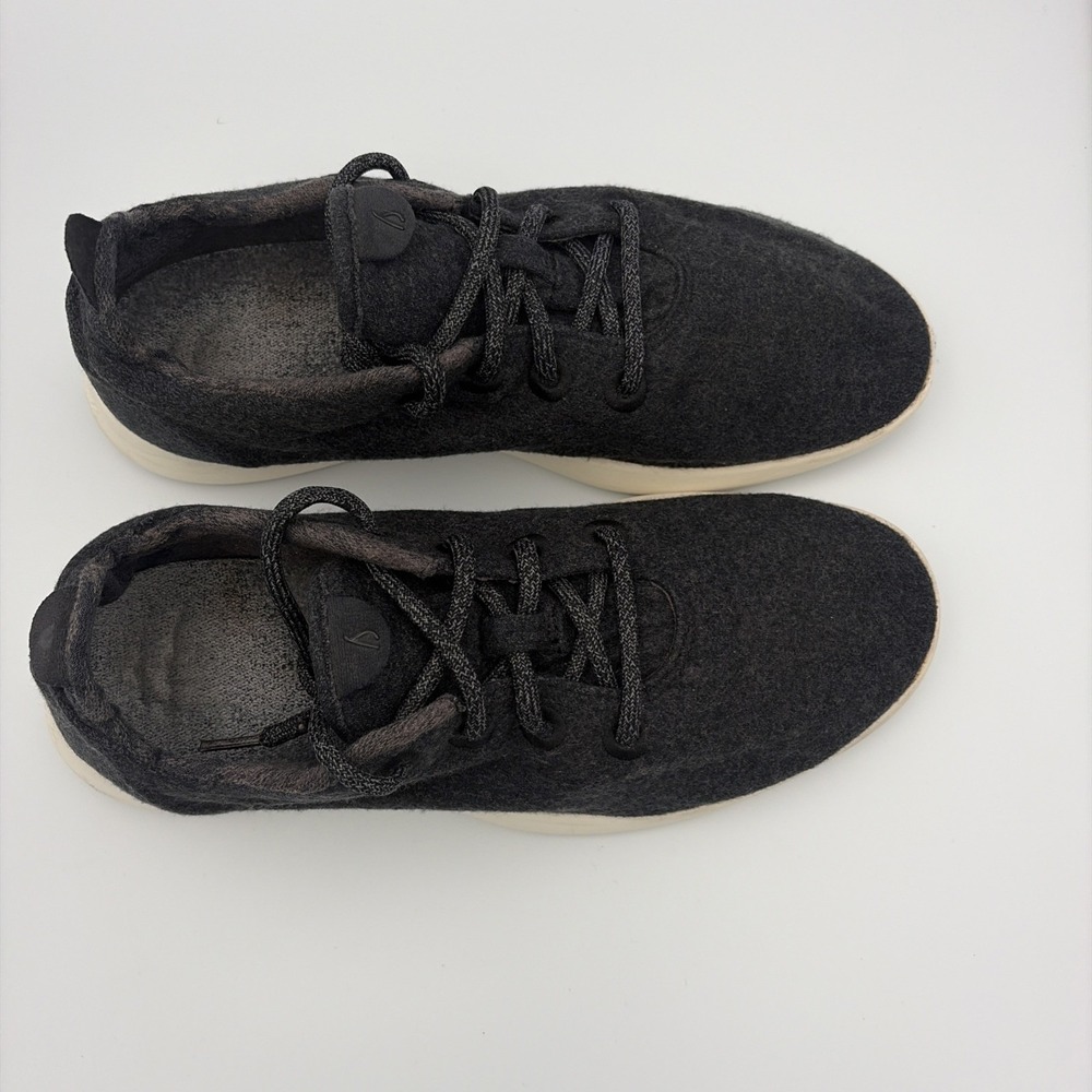 Allbirds Wool Runners Mens Size 11 Black Athletic Running Walking Shoes Sneakers - Picture 4 of 16
